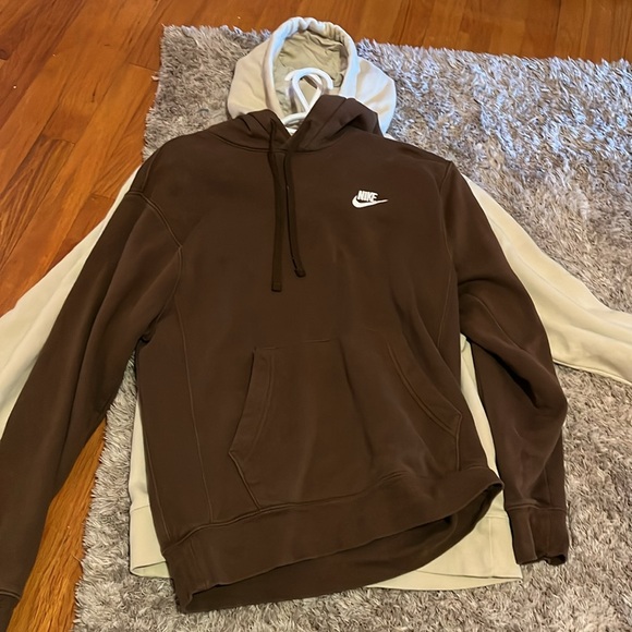 Nike Other - 1 Nike hoodie brown